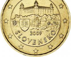 斯洛伐克 10 歐分硬幣