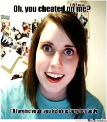 Overly Attached Girlfriend Memes. Best Collection of Funny Overly ... via Relatably.com