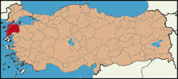 Image result for çanakkale haritası