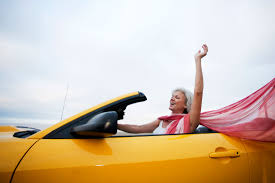 Image result for Old citizens driving corvettes