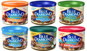 Image result for BLUE DIAMOND ALMONDS images
