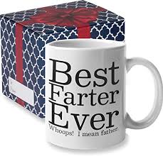 Best Farter Ever I Mean Father Funny Dad Mug by ... - Amazon.com