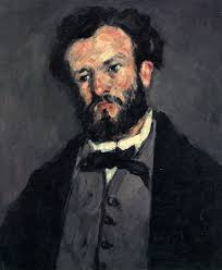 Portrait of Anthony Valabregue - Paul Cezanne. Artist: Paul Cezanne. Completion Date: c.1870. Style: Romanticism. Period: Impressionist period - portrait-of-anthony-valabregue