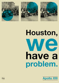 Houston we have a problem / apollo XIII (repostTranquility Base ... via Relatably.com