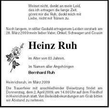 Heinz Ruh | Nordkurier Anzeigen - 005903334901