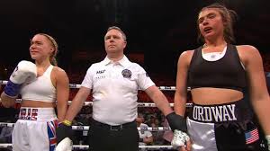Elle Brooke vs Faith Ordway boxing LIVE RESULT: Fight STOPPED in thrilling 
first round - Misfits Boxing latest