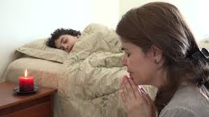 Image result for pictures of mom praying with child
