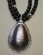 Image result for Susan-Graver-Beaded-Necklace-with-Teardrop-Pendant.