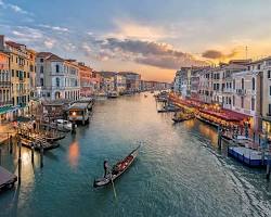 Image of Gondola di Venice, Italia