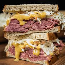 Corned Beef Sandwich with Slaw - Hostess At Heart