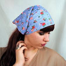 Image result for bandana scarf on head