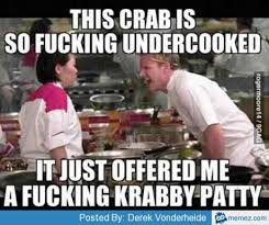 Offered me a crabby patty | Memes.com via Relatably.com