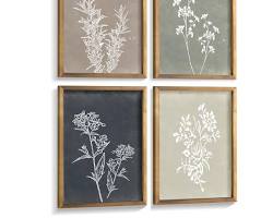 Image of Botanical prints kitchen wall art