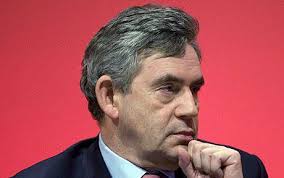 Gordon Brown has called for a global tax on financial transactions to prevent future bank bail. Gordon Brown again warned that it was still too soon for ... - brown_1509340c