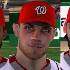 Adds updated/new faces for Nationals CF Bryce Harper, RF Jayson Werth and C Jesus Flores. Unzip and rename the files if needed. install using TIT. - index