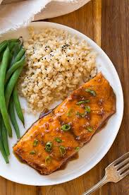 Soy-Maple Glazed Salmon (Easy Baked Salmon Recipe!) - Cooking ...