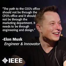 Elon Musk believes the engineer is the most essential part of an ... via Relatably.com