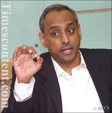 Vijay Angadi, Managing Director of &#39;NovaStar Funds&#39; in Bangalore on November 16, - Vijay-Angadi