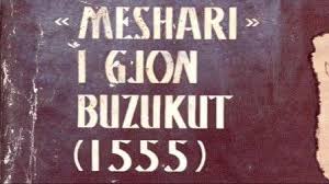 Image result for ”Meshari” i Gjon Buzukut.