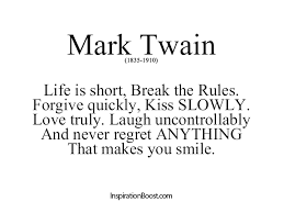Love Mark Twain Quotes. QuotesGram via Relatably.com