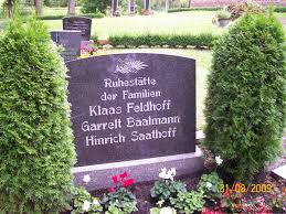 Grab von Hinrich Saathoff (-), Friedhof Timmel-alter Friedhof - ti050