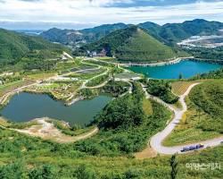 강원도 동해시 주요 관광지 명소 사진, AI로 생성