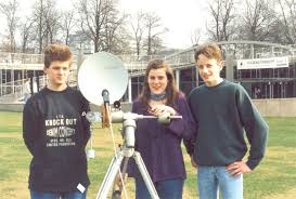 StMG Jufo 1994: Gerd Nolden, Silke Kremer und Mario Simons ... - Radioteleskop_2_GSM_1994_LW