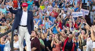 Image result for trump at alabama rally pics