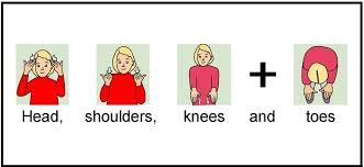 Resultado de imagen de images for head shoulders knees and toes