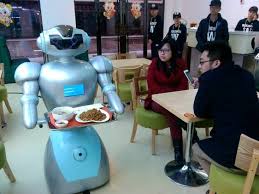 Image result for robot waiters