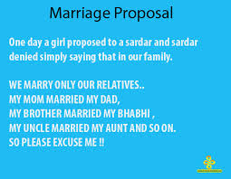Boy Jokes - Marriage Proposal Jokes, SMS, Quotes, Pics and more ... via Relatably.com