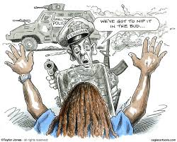 Image result for barney fife cartoon nip it in the bud