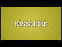 cistactic