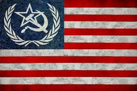 Image result for american flag with sickle instead of stars