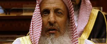 Sheikh Abdul Aziz al-Sheikh, the Saudi grand mufti listens to a speech of King Abdullah of Saudi Arabia at the Consultative Council in Riyadh, Saudi Arabia, ... - n-SHEIKH-ABDUL-AZIZ-large570