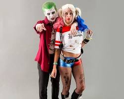 Harley Quinn and the Joker Halloween costume