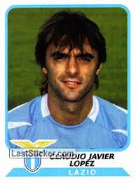 Claudio Javier Lopez (Lazio). 191. Panini Calciatori 2003-2004 - 191