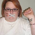 Holly Sears - Just got my Equal Rights sign tattoo! - NOH8Me_small