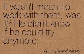 Ann Brashares Quotes Ordinary. QuotesGram via Relatably.com