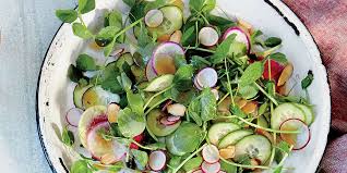 Pea Shoot Salad Recipe | MyRecipes