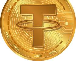 Image of Tether (USDT) cryptocurrency