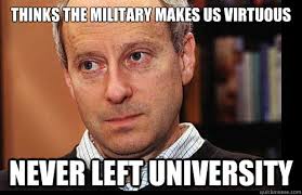 Sandel on Military memes | quickmeme via Relatably.com