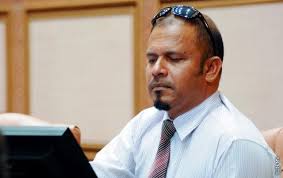 Thimarafushi MP Ahmed Shareef: his resolution calling for action against Zaki has been accepted by the Parliament -- Photo: Parliament - l_753621