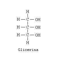 Imatge de la molècula de glicerina