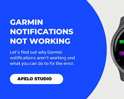 Garmin smartwatch receiving notifications from a phone