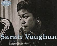 Image of Sarah Vaughan with Clifford Brown album cover