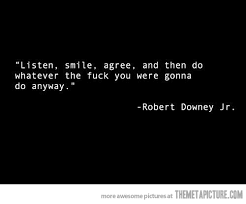 Robert Downey Jr.&#39;s words of wisdom - The Meta Picture via Relatably.com