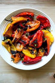 4-Ingredient Balsamic Roasted Mini Peppers