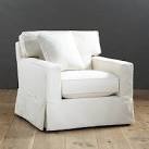 Sure-Fit Cotton Duck Club Chair T-Cushion Slipcover - m