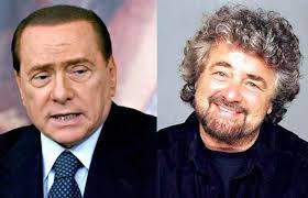 Berlusconi-Grillo, lotta per gli elettori delusi